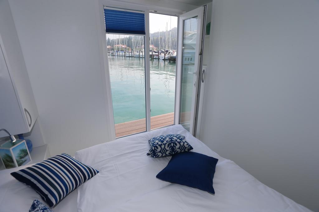 Floating Sea House Kahne Portoroz Villa Esterno foto