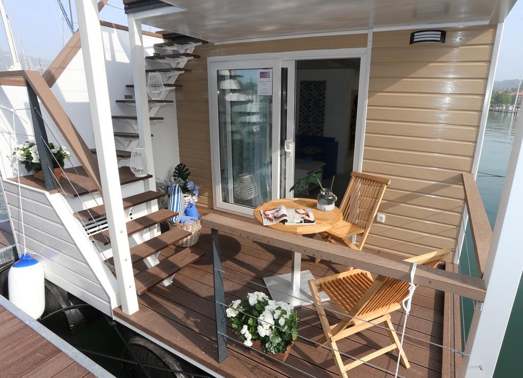 Floating Sea House Kahne Portoroz Villa Esterno foto