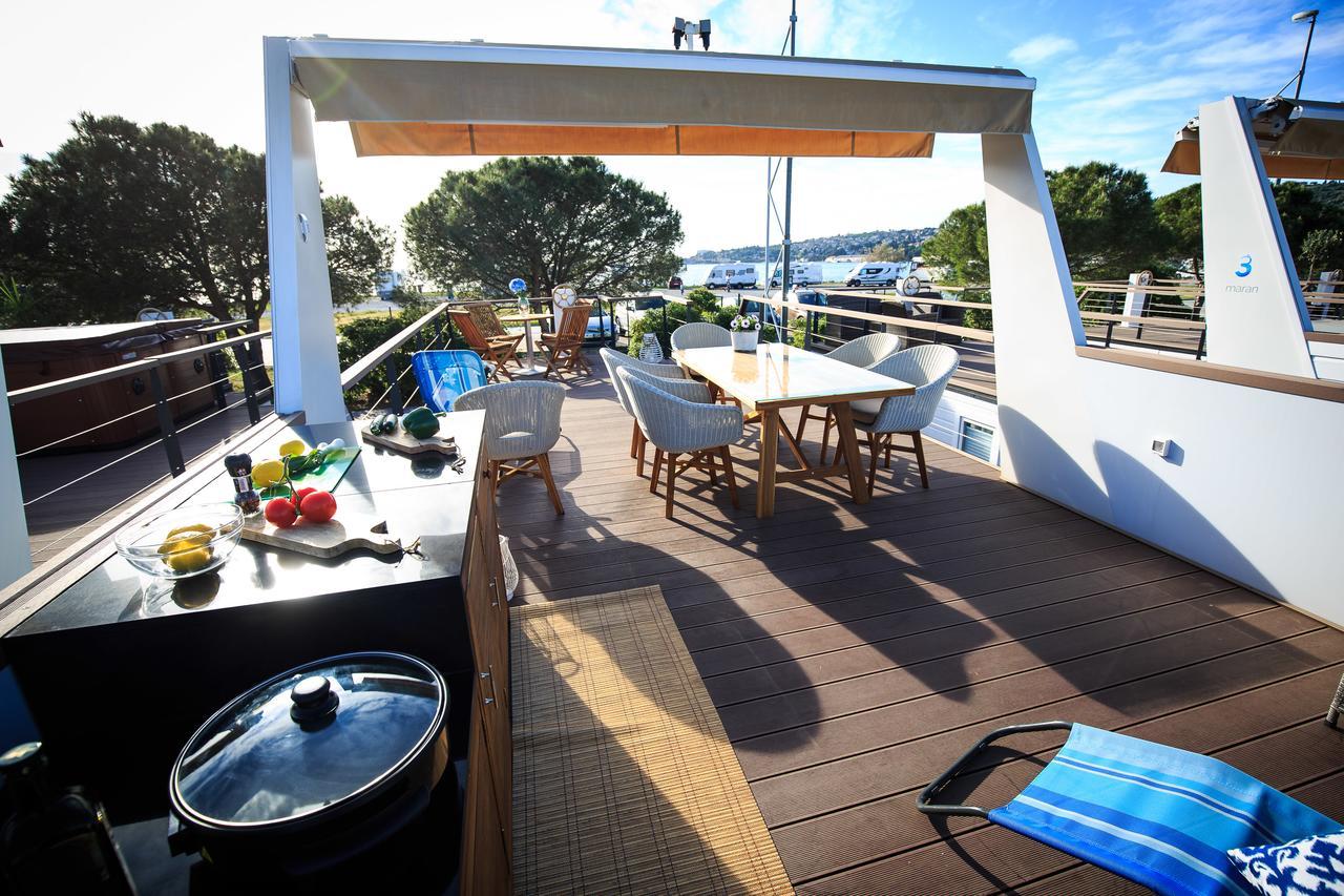 Floating Sea House Kahne Portoroz Villa Esterno foto
