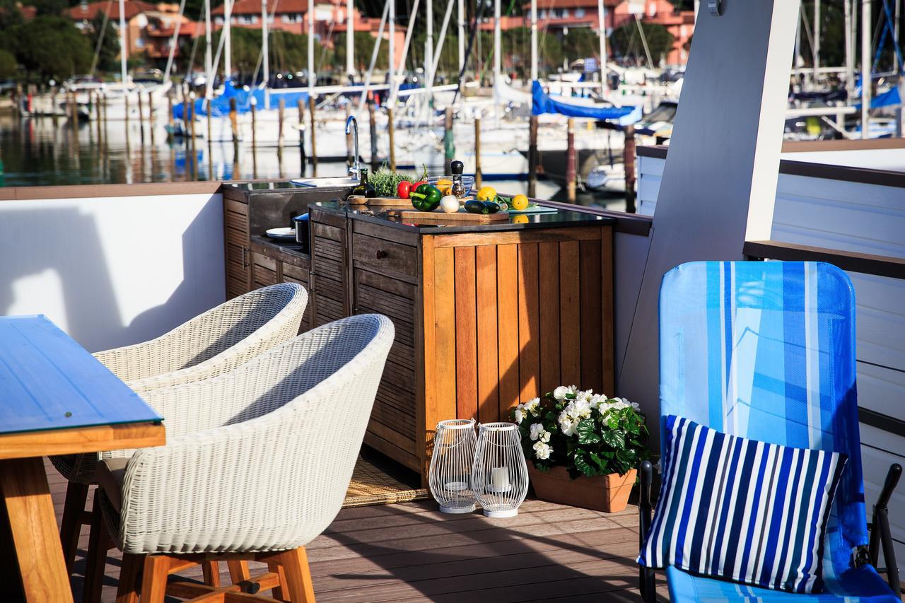 Floating Sea House Kahne Portoroz Villa Esterno foto