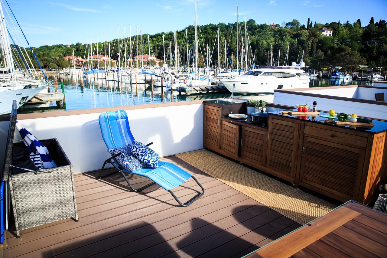 Floating Sea House Kahne Portoroz Villa Esterno foto