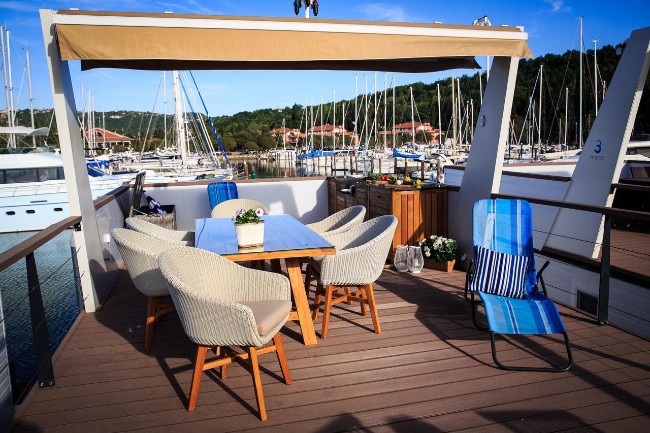 Floating Sea House Kahne Portoroz Villa Esterno foto